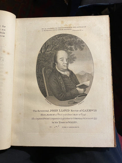 1793 The Literary Life of Thomas Pennant by Himself : Welsh Naturalist