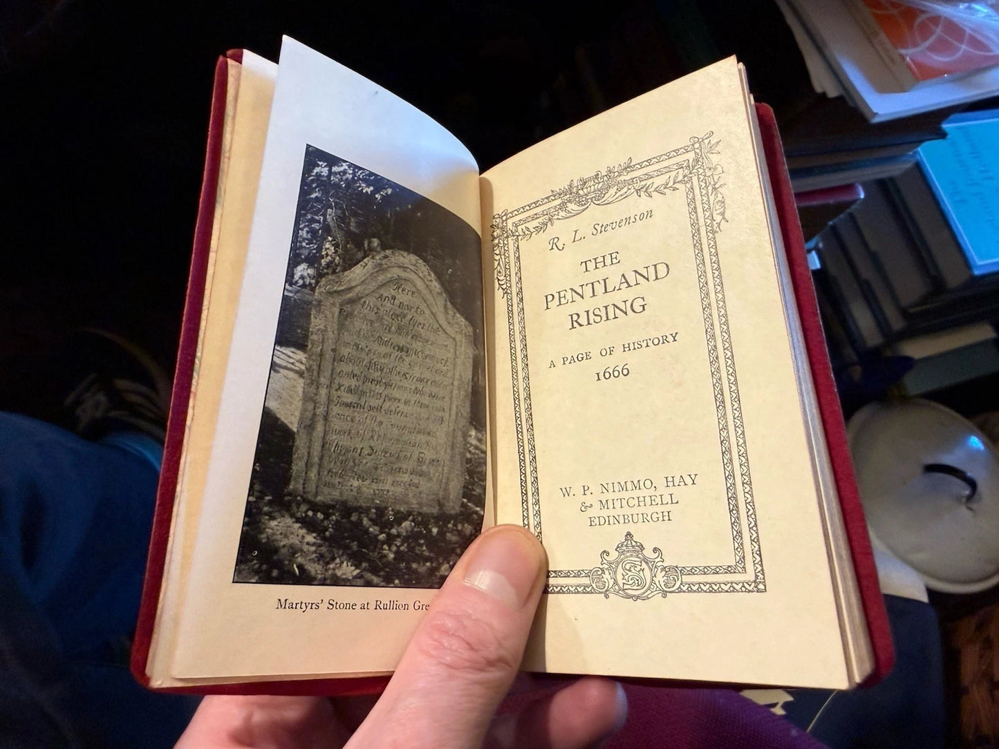 c1910 The Pentland Rising : Robert Louis Stevenson : Scottish History