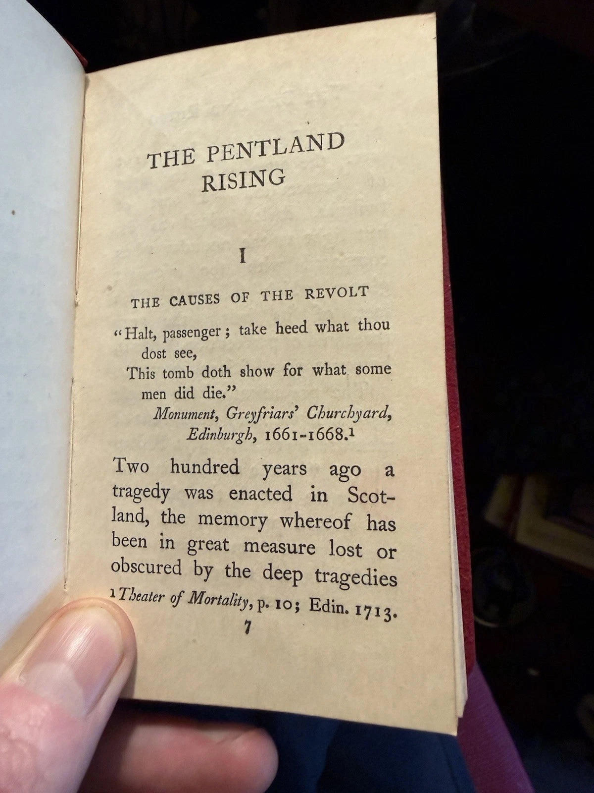 c1910 The Pentland Rising : Robert Louis Stevenson : Scottish History