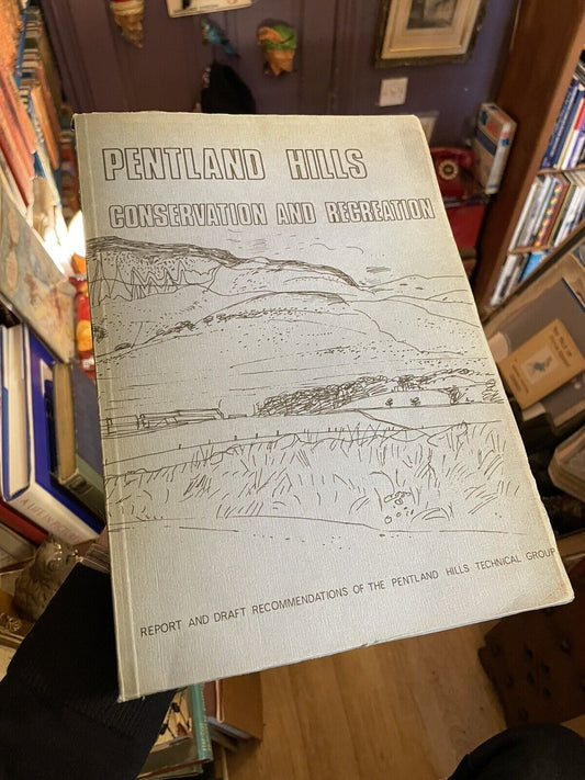 1972 Pentalnd Hills Edinburgh : Conservation and Recreation : Fauna Soils etc