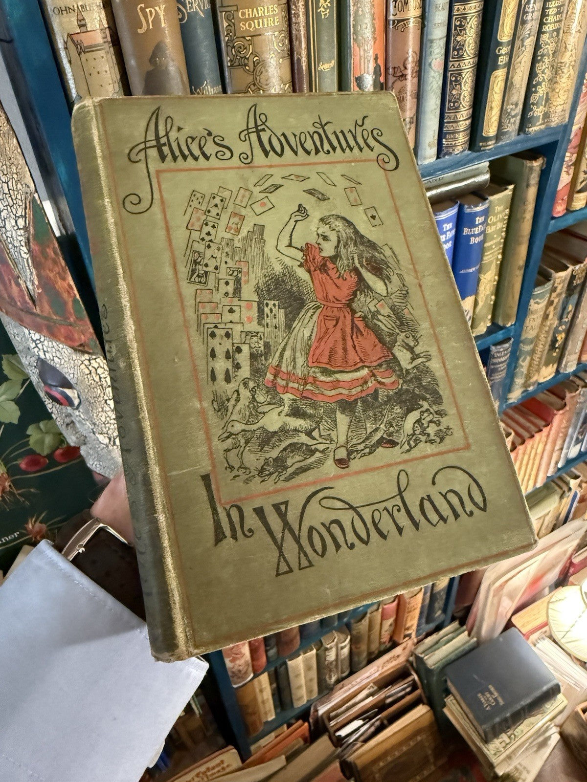 1887 Alice's Adventures in Wonderland : Lewis Carroll : 1st Peoples Edition