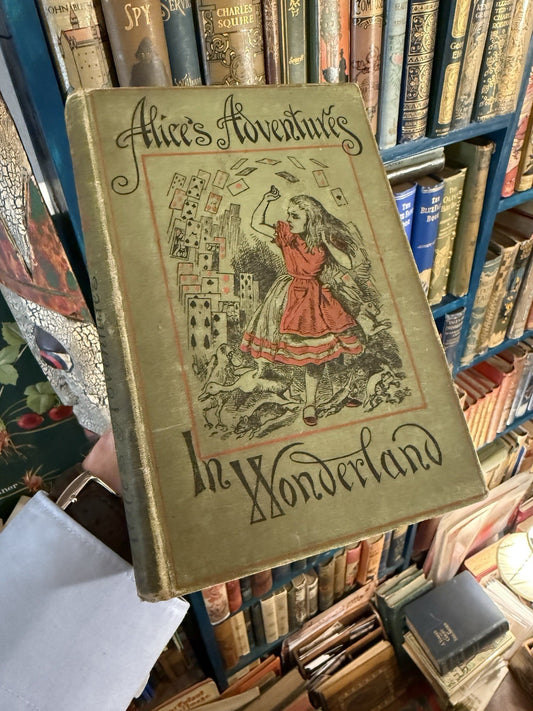 1887 Alice's Adventures in Wonderland : Lewis Carroll : 1st Peoples Edition