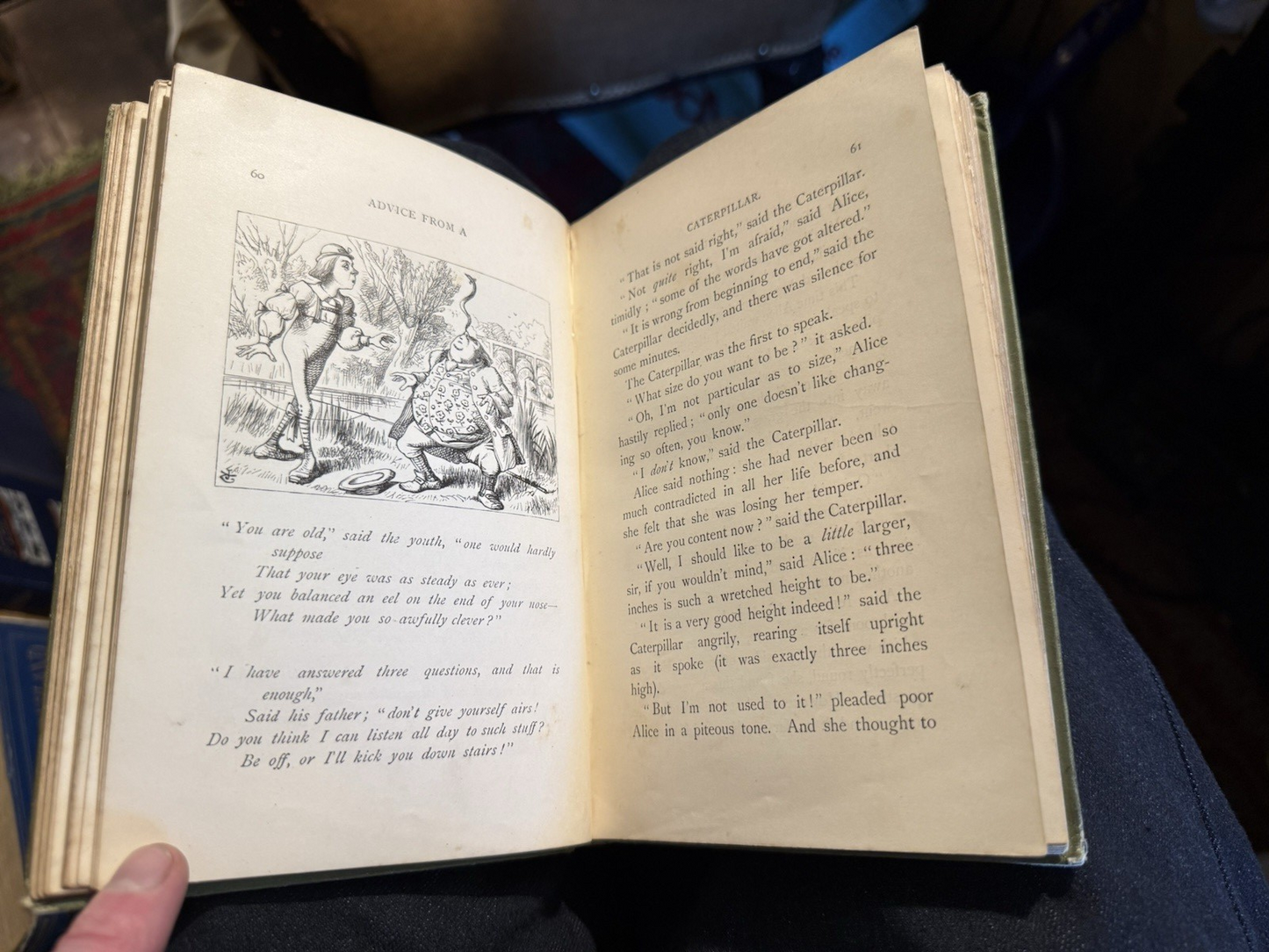 1887 Alice's Adventures in Wonderland : Lewis Carroll : 1st Peoples Edition