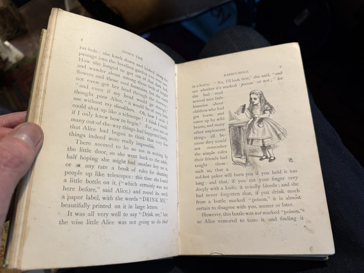 1887 Alice's Adventures in Wonderland : Lewis Carroll : 1st Peoples Edition