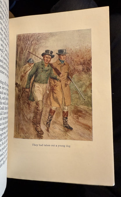 Jane Austen : Persuasion : Illustrations in Colour by A. Wallis Mills 1908
