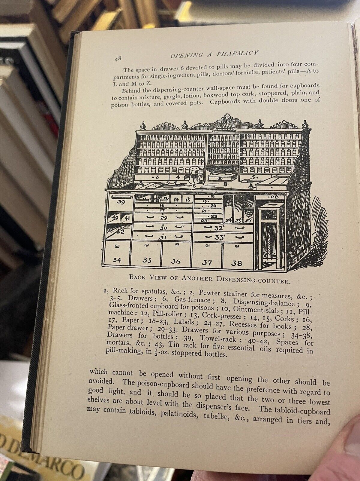 1904 Opening a Pharmacy : Chemists & Druggists : Sale of Poisons : Shopfitting