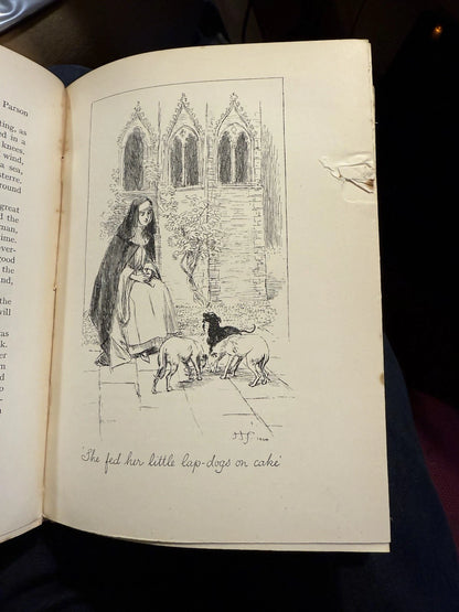 1906 Tales of the Canterbury Pilgrims : Illustrated by Hugh Thomson in DJ