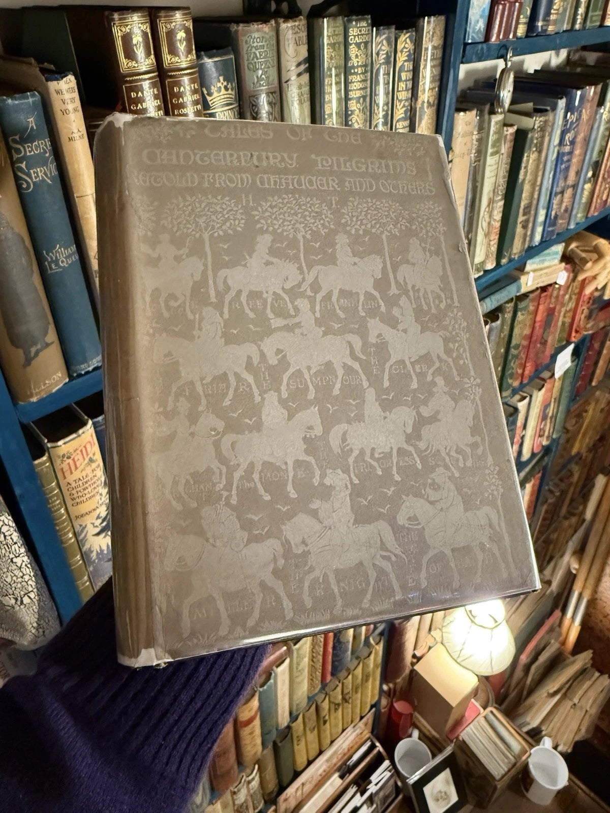 1906 Tales of the Canterbury Pilgrims : Illustrated by Hugh Thomson in DJ