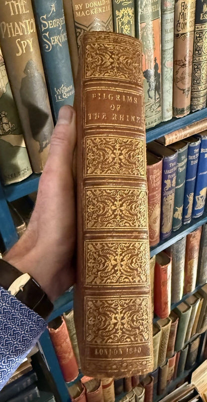 1840 The Pilgrims of the Rhine : Lord Edward Bulwer Lytton : New Edition