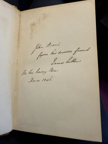 1840 The Pilgrims of the Rhine : Lord Edward Bulwer Lytton : New Edition