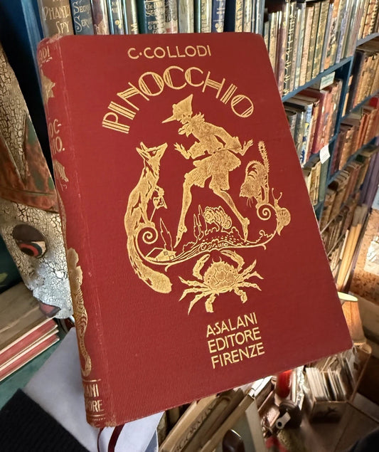 Le Avventure di Pinochio : C. Collodi : Illustrated Italian Edition 1927