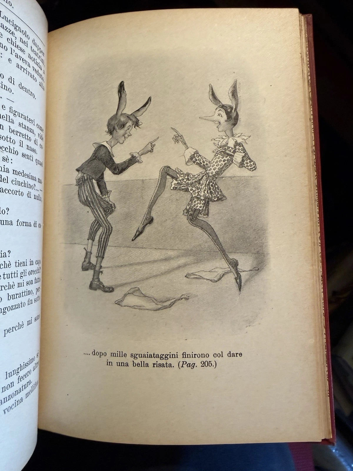 Le Avventure di Pinochio : C. Collodi : Illustrated Italian Edition 1927