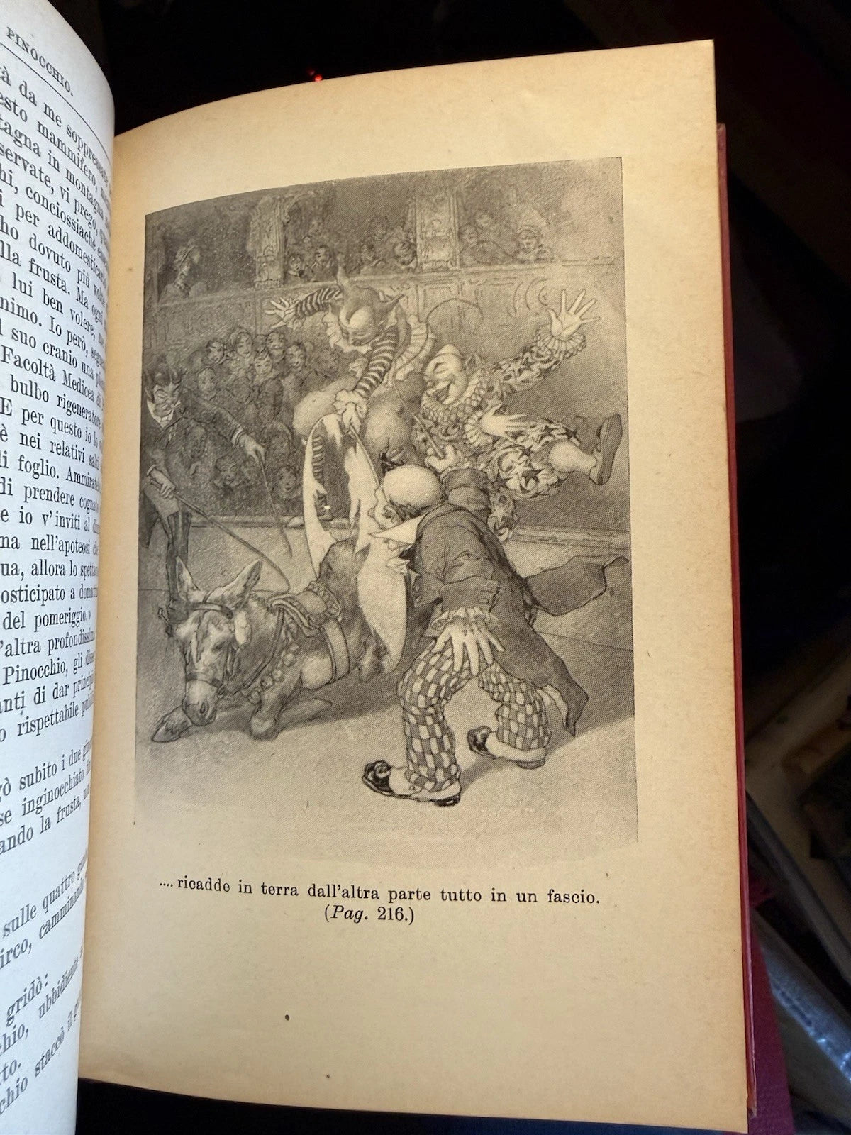 Le Avventure di Pinochio : C. Collodi : Illustrated Italian Edition 1927