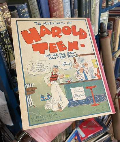 1931 The Adventures of Harold Teen & his old side-kick "Pop Jenks" Comic Book