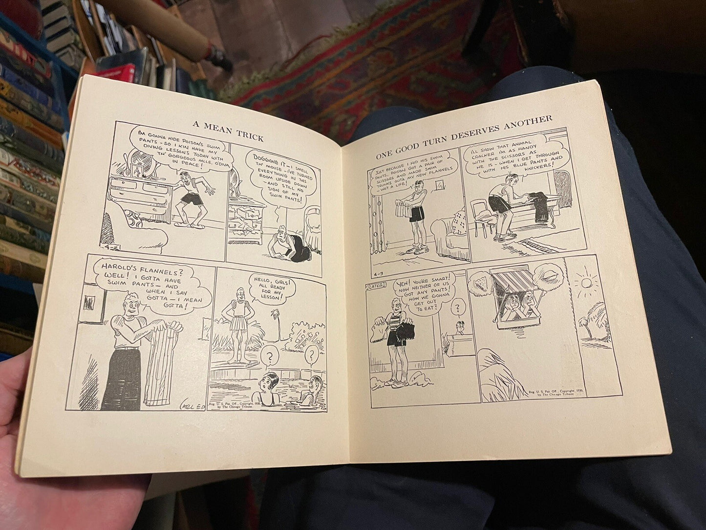 1931 The Adventures of Harold Teen & his old side-kick "Pop Jenks" Comic Book