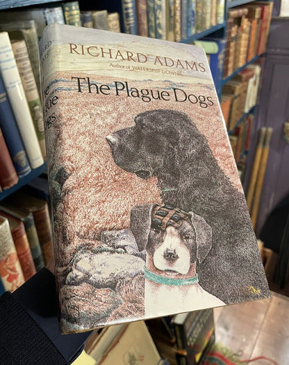 Richard Adams : The Plague Dogs SIGNED & INSCRIBED First Edition 1977