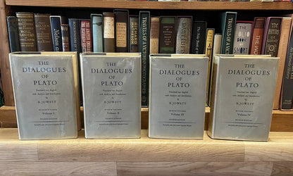 The Dialogues of Plato (4 Volumes) Jowett : Clarendon 4th Edition : Philiosophy