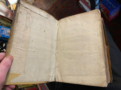 1605 Plautus : M Accl Plauti Lat Comoediae Facile Principis : Vellum Binding