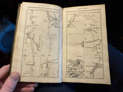 1792 Taylor & Skinner's Survey of the Roads of Scotland : Scarce Pocket Edition