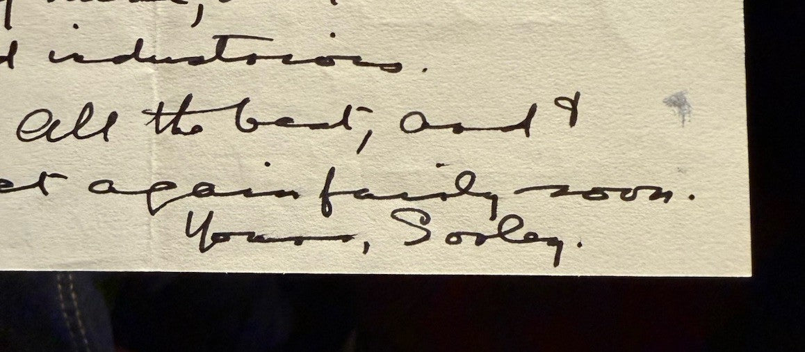 Sorley MacLean : Poems 1932-82 : With Signed Letter + Compliments Card