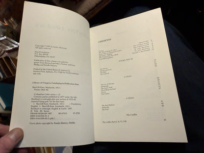 Sorley MacLean : Poems 1932-82 : With Signed Letter + Compliments Card