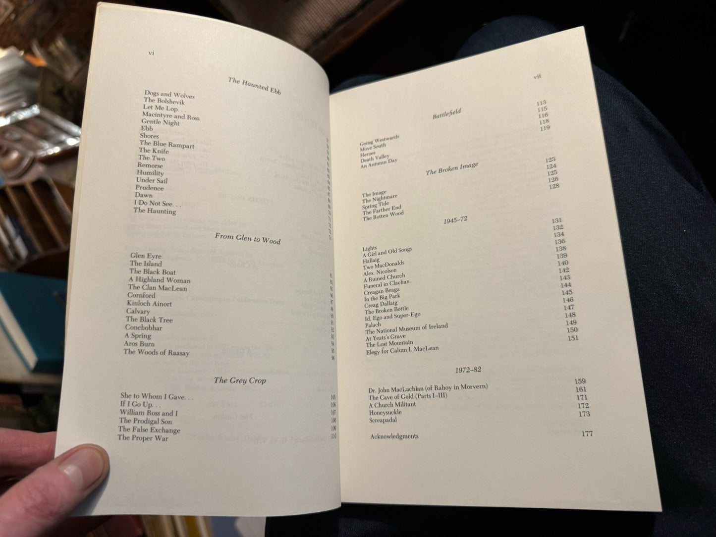 Sorley MacLean : Poems 1932-82 : With Signed Letter + Compliments Card