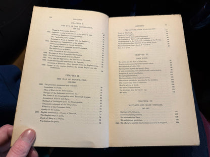 1902 Politics and Religion in Scotland (2 vols) Mathieson : Reformation - Revolu