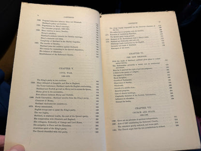 1902 Politics and Religion in Scotland (2 vols) Mathieson : Reformation - Revolu