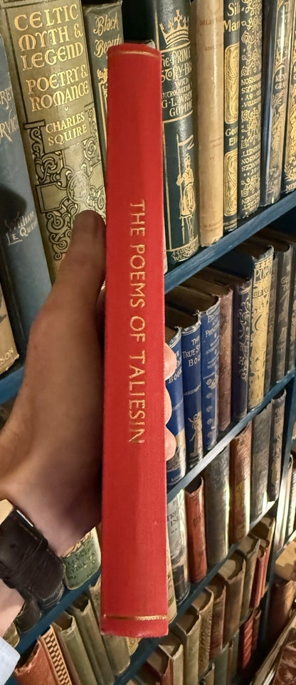 1975 The Poems of Taliesin : Edited and Annotated by Sir Ifor Williams