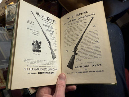 1906 Practical Rifle Shooting : Walter Winans : Deerstalking : Rabbit Shooting