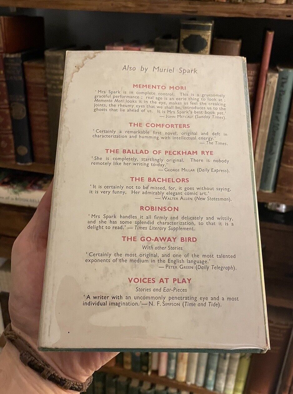 Muriel Spark The Prime of Miss Jean Brodie First Edition 1961