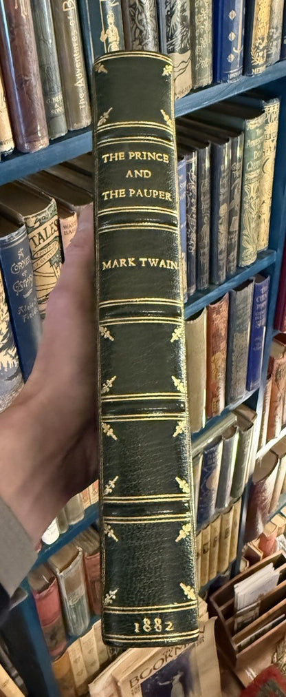 1882 Mark Twain : The Prince and the Pauper : First Edition / First Issue