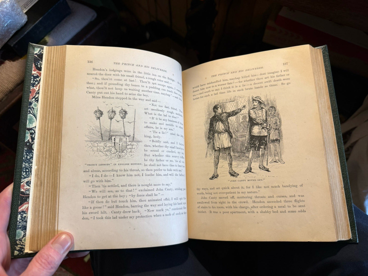 1882 Mark Twain : The Prince and the Pauper : First Edition / First Issue