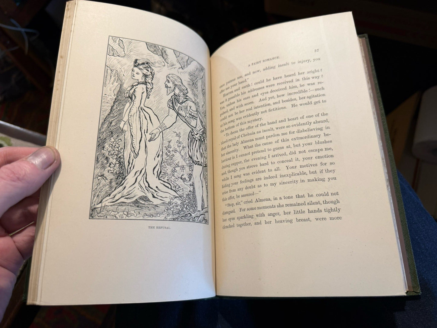 1874 Prince Perindo's Wish; A Fairy Romance for Youths and Maidens