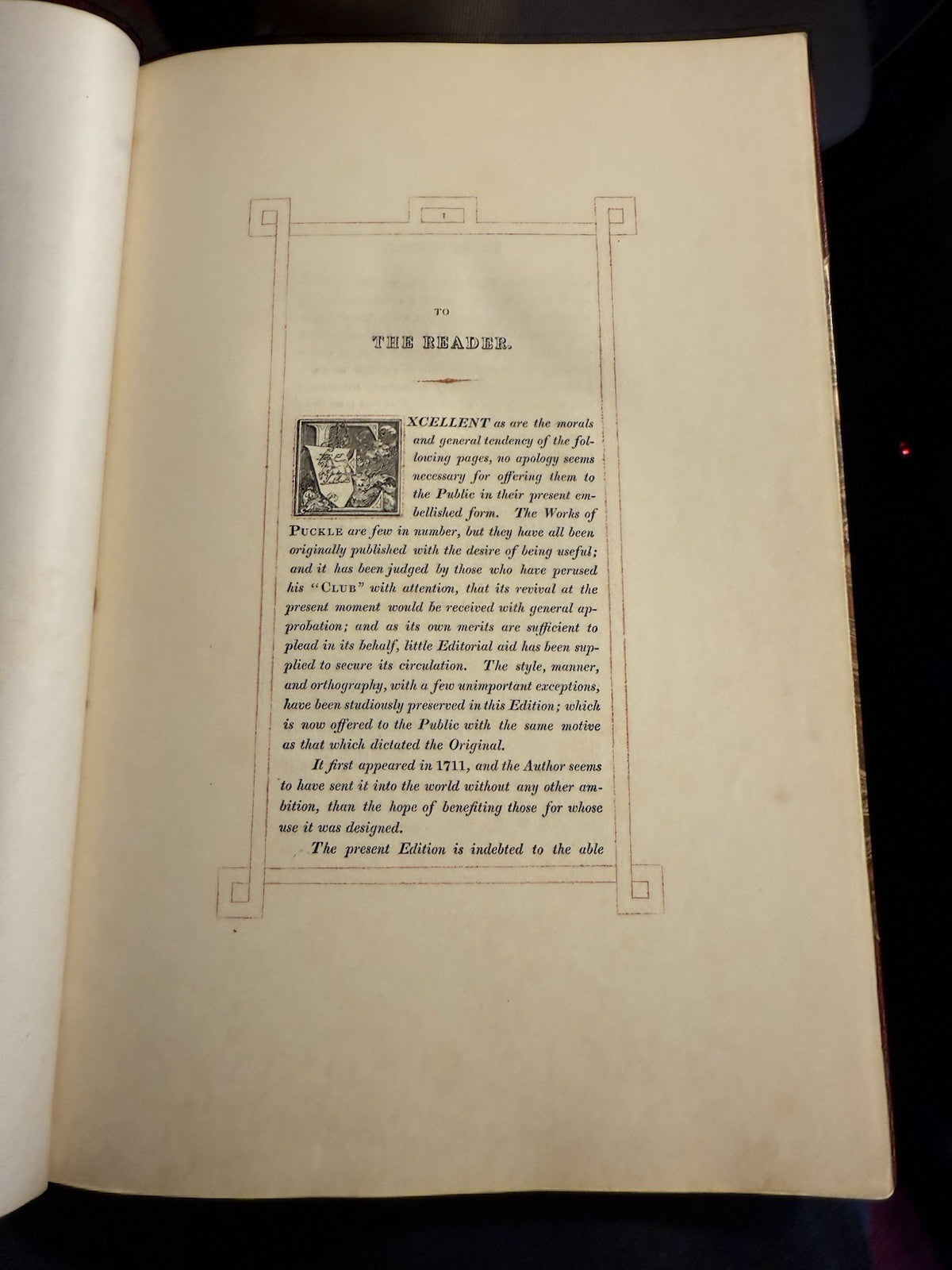 1817 James Puckle : The Club; in A Dialogue Between a Father and Son