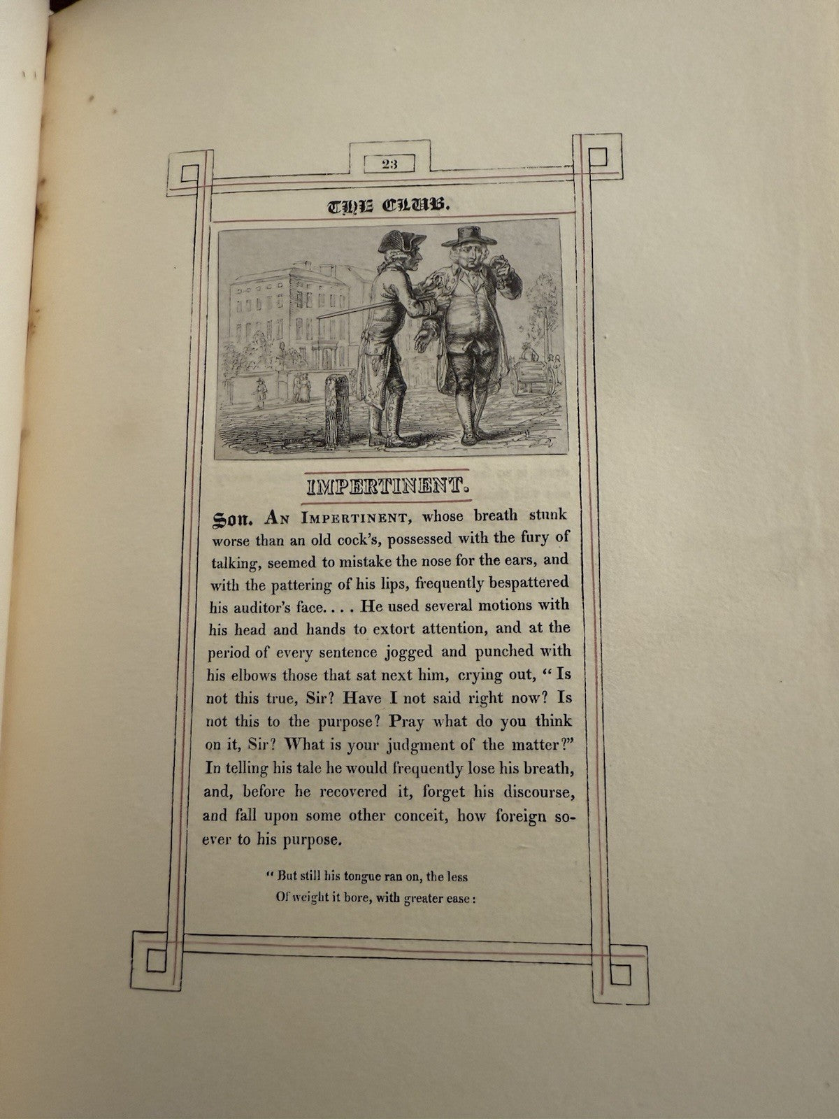 1817 James Puckle : The Club; in A Dialogue Between a Father and Son