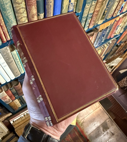 1887 S. Rider Haggard : Allan Quartermain (2 Volumes) Tauchnitz Leather Bindings