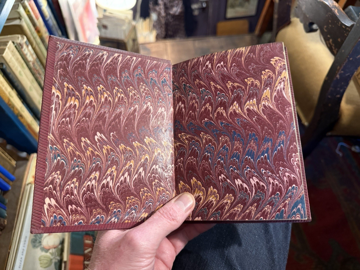 1887 S. Rider Haggard : Allan Quartermain (2 Volumes) Tauchnitz Leather Bindings