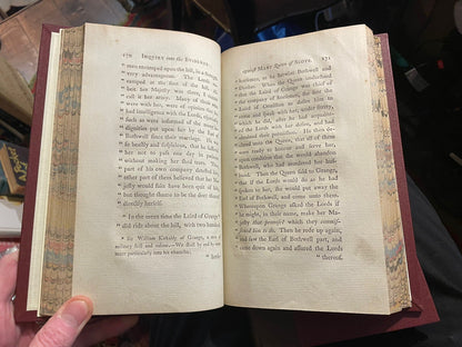 1790 An Inquiry into the Evidence Against Mary Queen of Scots (2 Vols) Tytler