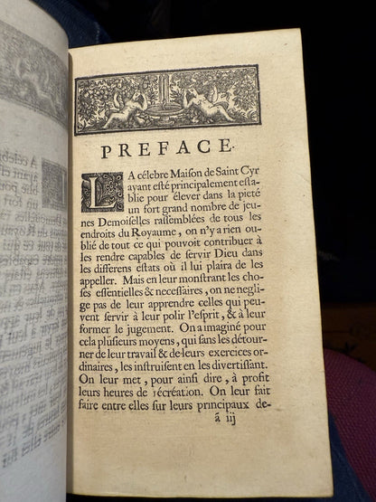 1689 RACINE, Jean : Esther Tragedie Tiree de l'Escriture Sainte