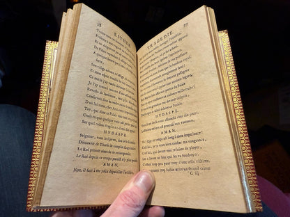 1689 RACINE, Jean : Esther Tragedie Tiree de l'Escriture Sainte