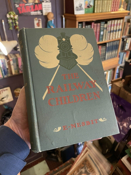 1906 The Railway Children : E. Nesbit : 1st US Edition : Illus by C E Brock VGC