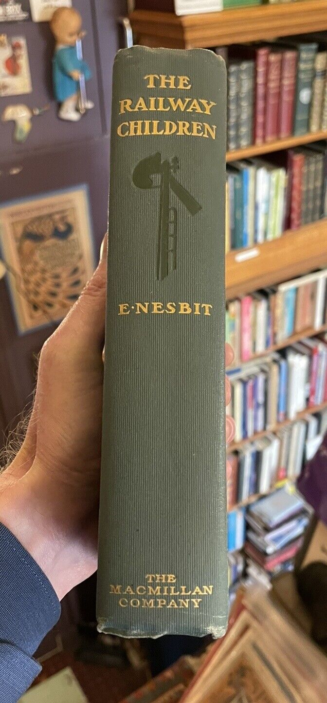 1906 The Railway Children : E. Nesbit : 1st US Edition : Illus by C E Brock VGC