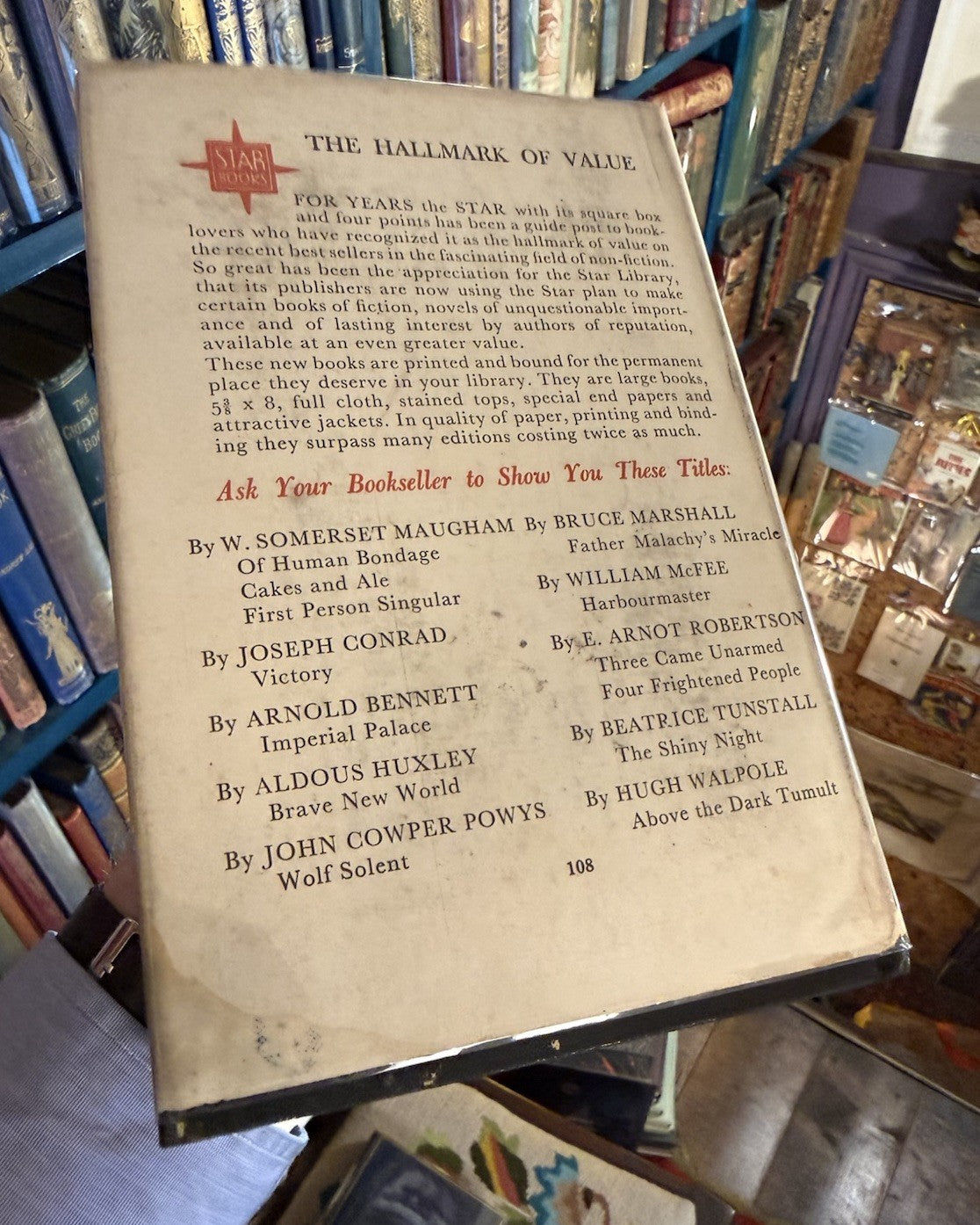 1928 Rasputin, the Holy Devil : Rene Fulop-Miller : 1st Ed in VG Dust Jacket
