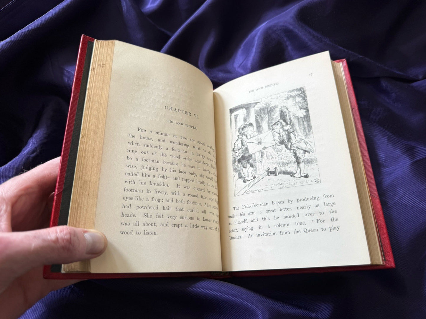 Alice In Wonderland (1880) + Through the Looking-Glass (1881) Lewis Carroll