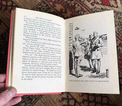 Captain W. E. Johns : The Rescue Flight : 1st Edition in Orig Dust Jacket 1939 : Biggles