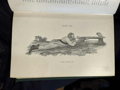1901 The Book of the Rifle : T.F Fremantle : Guns : Shooting