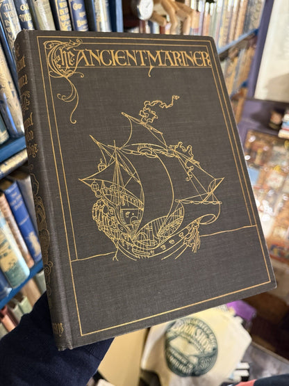 The Rime of the Ancient Mariner : Coleridge : 20 Mounted Plates by Willy Pogany