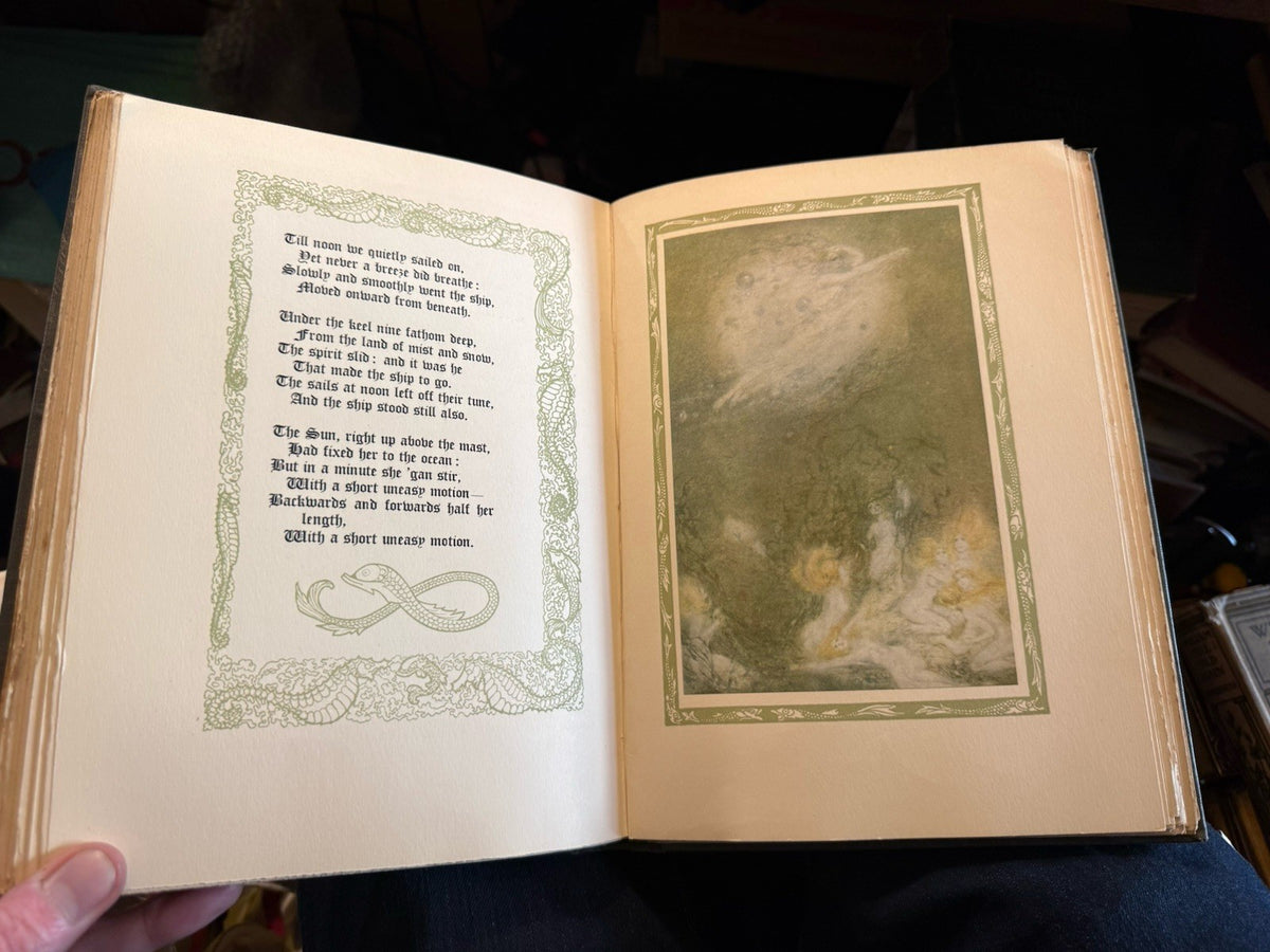 The Rime of the Ancient Mariner : Coleridge : 20 Mounted Plates by Willy Pogany