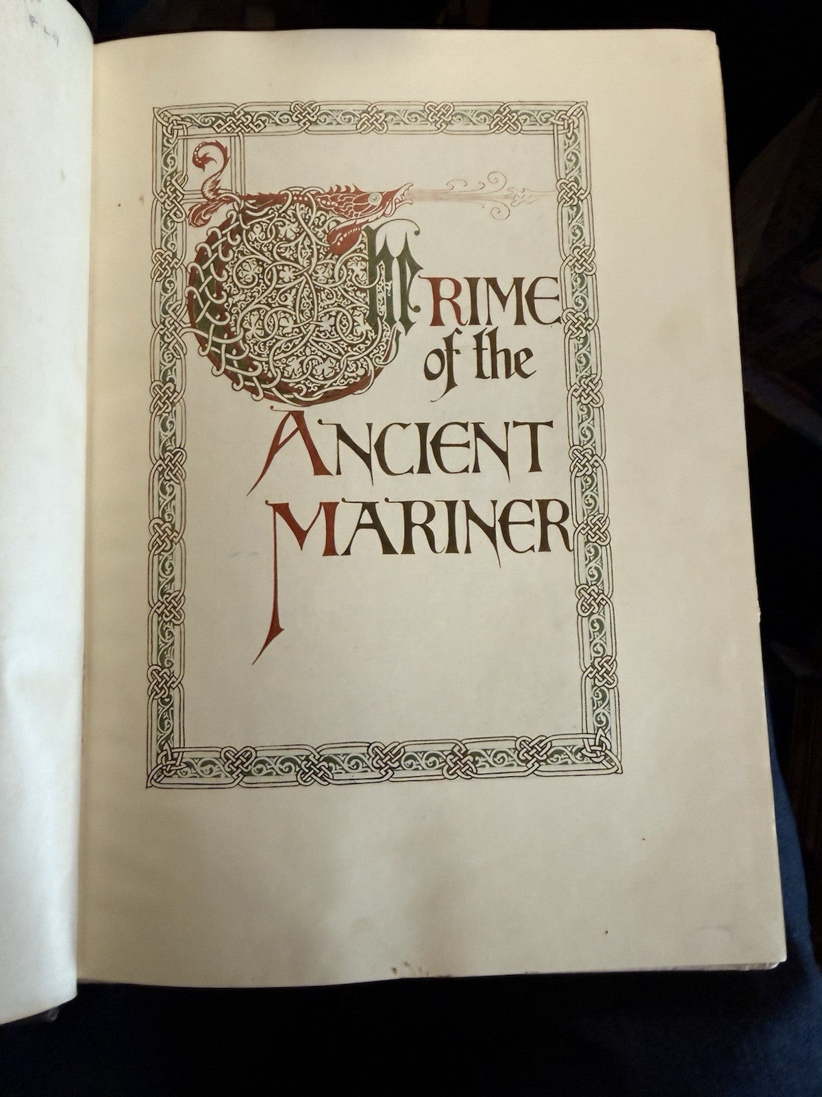 The Rime of the Ancient Mariner : Coleridge : 20 Mounted Plates by Willy Pogany